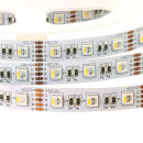 Світлодіодна стрічка 12V RGB-W smd5050 60LED/м IP20 14,4 W/m, 1018230