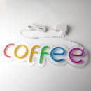 Неонова вивіска "COFFEE" MONO (з контролером) (480х145), 1021205