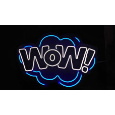 Неонова вивіска для магазину WOW (600х410)