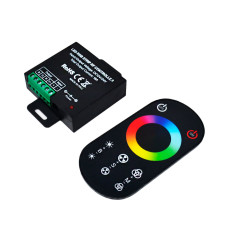 LED Контролер RGB RF 18А DC12-24V Радіо - Сенсорний 8 кнопок