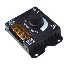 LED диммер одноканальний 30A DC5-24V - Ручне регулювання