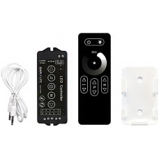 LED диммер RF Music 2-канальний 12A DC12-24V Радіо - Сенсорний 8 кнопок