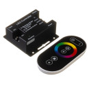 LED контролер світлодіодний RGB 24 А (Radio 6 кнопок) чорний, 1009684
