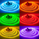 Світлодіодна стрічка 12V RGB smd5050 60LED/м IP20, 1015427