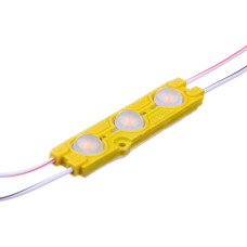 Світлодіодний модуль 12V жовтий smd5730 3led 1.5W IP65