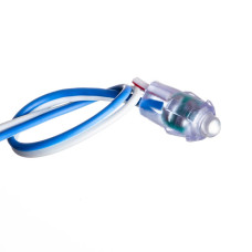 Світлодіодний модуль швидкого монтажу 12 V синій 1led 0.08W IP65