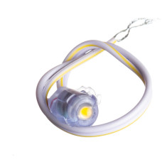 Світлодіодний модуль швидкого монтажу 12 V жовтий 1led 0.08W IP65
