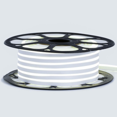 Неонова стрічка світлодіодна біла нейтральна 12V 6х12 AVT-smd2835 120LED/м 13Вт/м IP65, 1018080