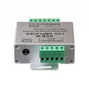 RGBW підсилювач 24A, 12-24V, для світлодіодної RGBW стрічки, 4 канали по 6А, 1018119