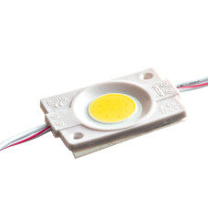 Світлодіодний модуль 12 V білий теплий COB круглий 1led 2,4W IP65