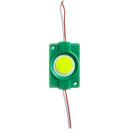Світлодіодний модуль COB 12 V зелений 1led 2.4W коло IP65, 1018224