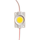 Світлодіодний модуль 12 V жовтий COB круглий 1led 2,4W IP65, 1018225