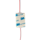 Світлодіодний модуль 12 V жовтий COB круглий 1led 2,4W IP65, 1018225