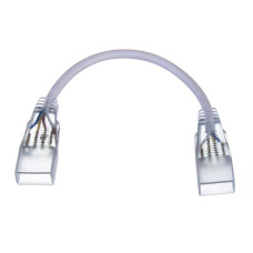 Конектор двосторонній для світлодіодної стрічки 220V 5mm/провід 2pin