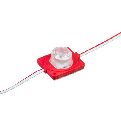 Світлодіодний інжекторний модуль 12 V червоний smd3030 1led 1.5W IP65, 1019176