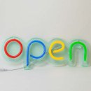 Неоновая вывеска "OPEN" (без контроллера), 1019382