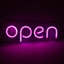 Неоновая вывеска "OPEN " RGB синхронно вся вывеска (с контроллером), 1019478