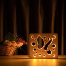 Світильник нічник ArtEco Light з дерева LED "Метелик" з пультом та регулюванням світла, колір теплий білий, 1020414