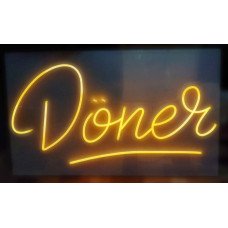 Неонова вивіска для fast-food Doner (1000х600)