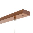 Подвесной линейный светильник медовый AVATON #1503/1 FOREST-36W 4000K 120см (бук), 1021928