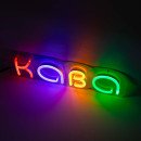 Неонова вивіска для кав'ярні напис Кава (450х150), 1022037