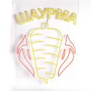 Неоновая вывеска для fast-food Шаурма (600х850), 1022039