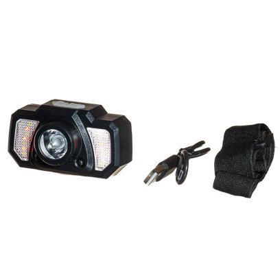 Ліхтарик на голову KX-206, micro USB, 1022173