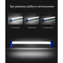 Світлодіодний лінійний світильник 52см USB на акумуляторах з магнітами, 1022708