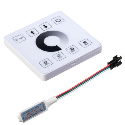 Настінна сенсорна панель із RF контролером для стрічки Running effect 12-24V, 1022777