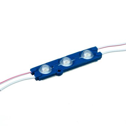 Світлодіодний модуль 12V синій smd5730 3led 1.5W IP65, 1018042