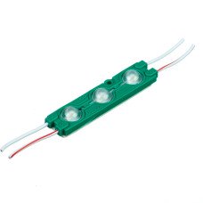 Світлодіодний модуль 12V зелений smd5730 3led 1.5W IP65