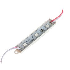 Світлодіодний модуль 12 V червоний smd5050 3led 0.72W IP65