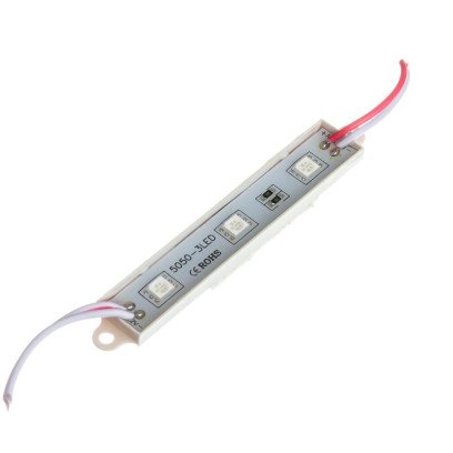 Світлодіодний модуль 12 V червоний smd5050 3led 0.72W IP65, 1018054