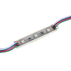 Світлодіодний модуль 12 V RGB smd5050 3led 0.72W IP65