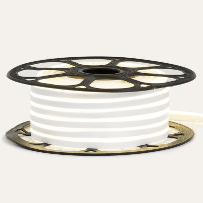 Неонова стрічка світлодіодна біла нейтральна AVT-1 220V smd2835 120LED/м 7Вт/м IP65, 1018068