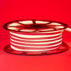 Неонова стрічка світлодіодна червона AVT-1 220V smd2835 120LED/м 7Вт/м IP65