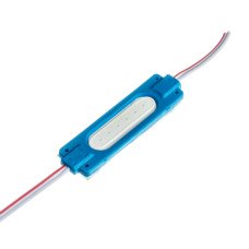 Світлодіодний модуль COB 12 V синій 1led 2W овальний IP65