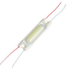 Світлодіодний модуль COB 12 V білий 1led 1.5W овальний IP65