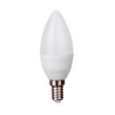 LED лампа Е14 C37 8W біла нейтральна 4100К SIVIO, 1018553