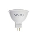 LED лампа GU5.3 MR16 7W біла нейтральна 4100К SIVIO, 1018555