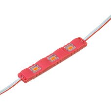 Світлодіодний модуль 12 V червоний smd5730 3led 1.5W IP65