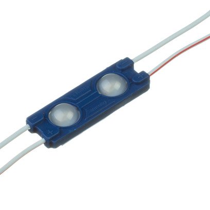 Світлодіодний модуль 12 V синій smd5730 2led 1W IP65, 1019203