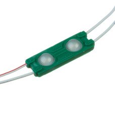 Світлодіодний модуль 12 V зелений smd5730 2led 1W IP65