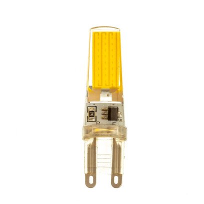 LED лампа G9 220V 5W нейтральна біла 4500К силікон cob2508 SIVIO, 1019290