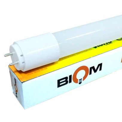 Світлодіодна лампа Biom T8-GL-600-9W NW 4200К G13 скло матове, 00-00001461