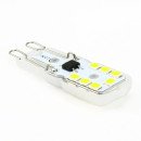 Светодиодная лампа Biom G9 3W 2835 PC 4500K AC220, 00-00001373