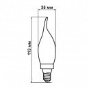 Светодиодная лампа Biom FL-315 C35 LT 4W E14 2800K, 00-00012270 Светодиодная лампа Biom FL-315 C35 LT 4W E14 2800K, 00-00012270