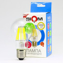 Свiтлодiодна лампа Biom FL-312 A60 8W E27 4500K, 00-00001383