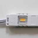 Світлодіодний модуль BRT M2 5630-3 led WW 1,5W 3000K, 12В, IP65 теплий білий закритий з лінзою, 00-00001338