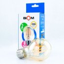 Світлодіодна лампа Biom FL-411 A60 8W E27 2350K Amber, 00-00012272 Світлодіодна лампа Biom FL-411 A60 8W E27 2350K Amber, 00-00012272